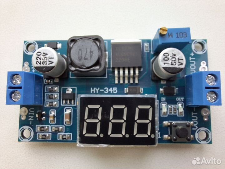 Преобразователь напряжения повышающий XL6009