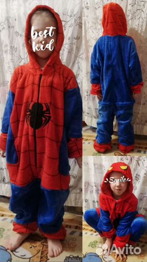 Человек-паук, Гвен, Бэтмен, Супермен, Железный чел