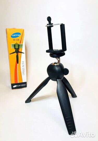 Мини Штатив Тренога XH-228 для Смартфонов и Фото
