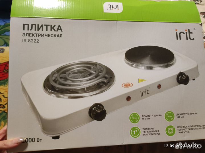 Плита электрическая новая