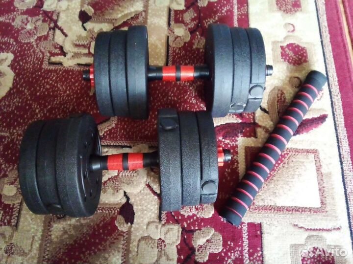 Гантели разборные 2х10 кг