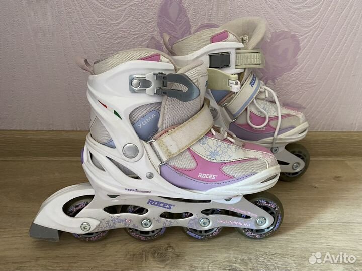 Роликовые коньки р.30-35