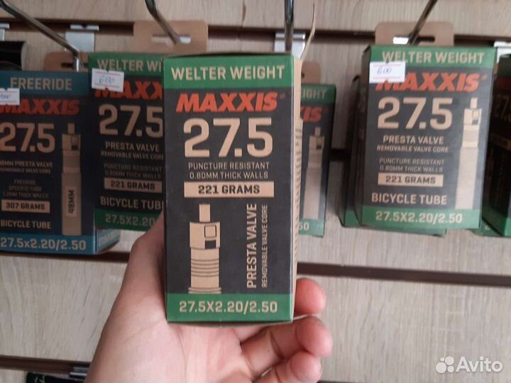 Камера велосипедная maxxis welter weight 27.5