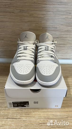 Nike air jordan 1 low wolf grey