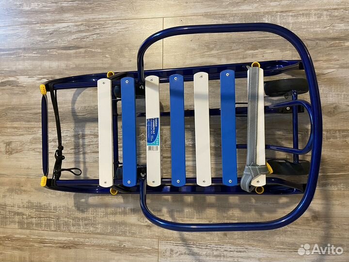 Детские санки на колесах