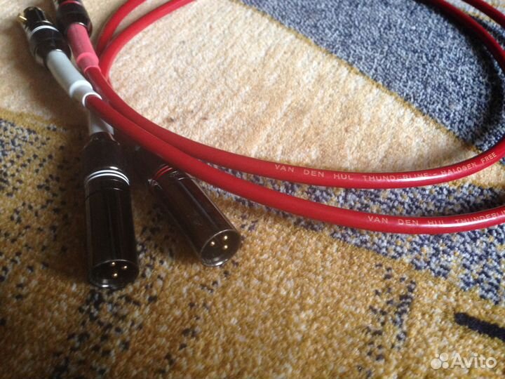 Van den Hul Second RCA, VDH Thunderline XLR