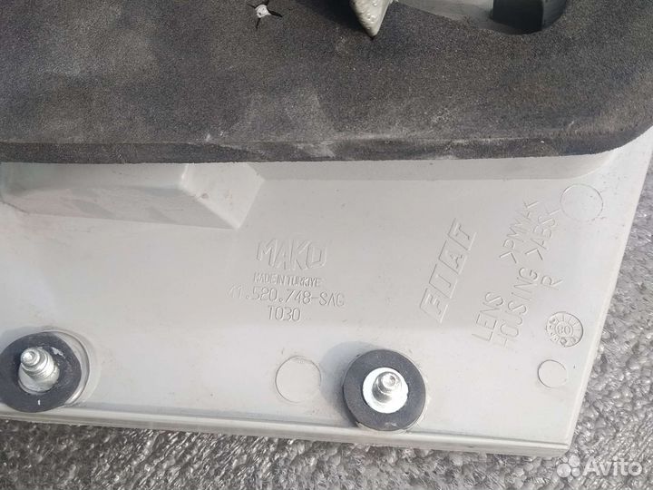 Fiat albea правый фонарь