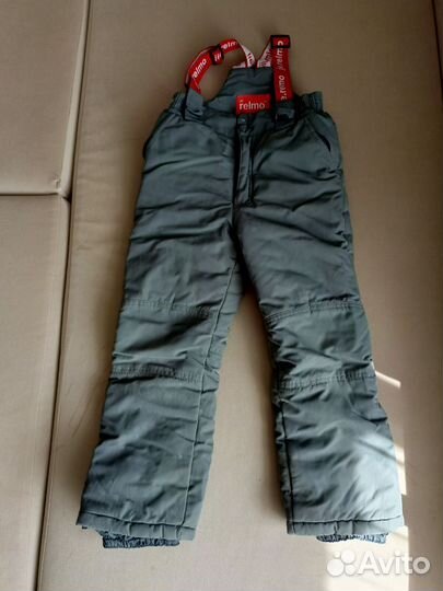 Зимние штаны детские