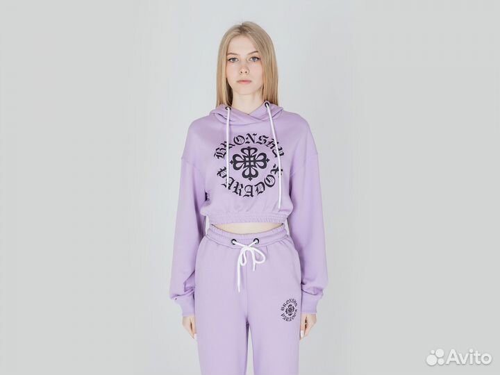 Худи лиловое