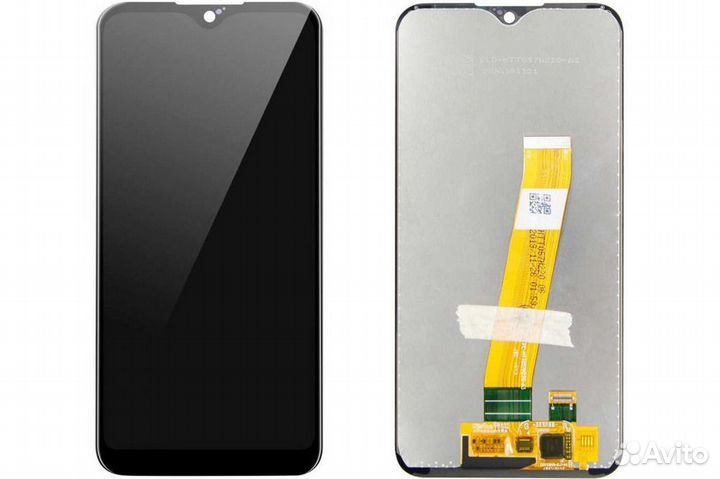 Дисплей Айсотка для Samsung Galaxy A01, M01 черный