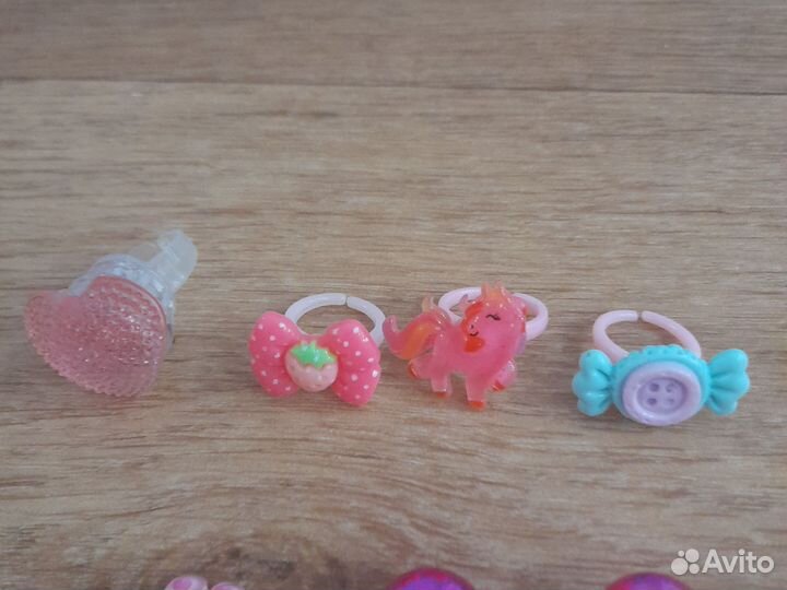 Браслет, кольца и серёжки