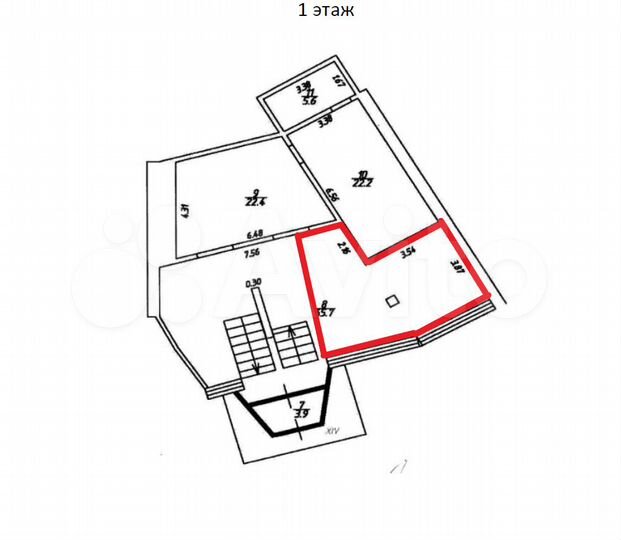 Торговая площадь под торговлю, магазин, 40 м²