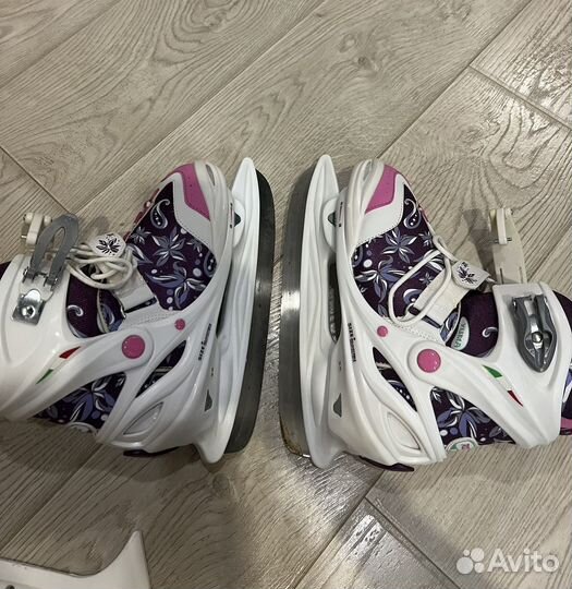 Коньки фигурные детские раздвижные