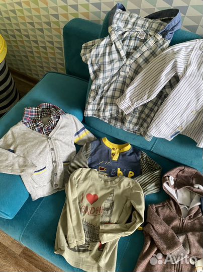 Детские вещи на мальчика рубашки, футболки, обувь