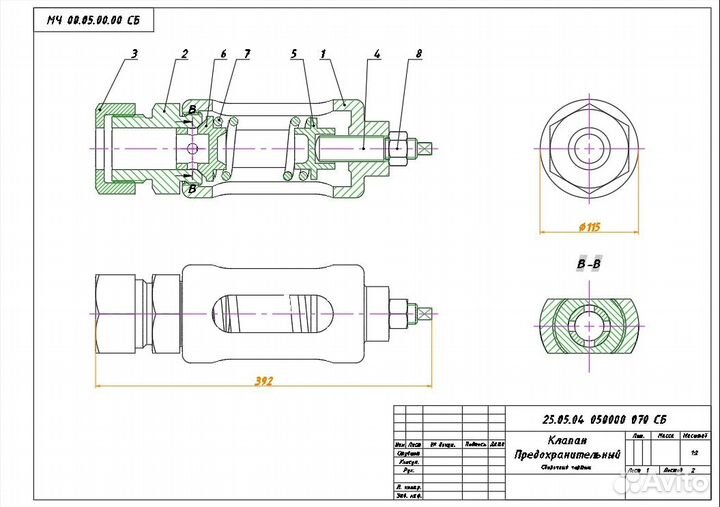 Чертежи в autocad и Revit