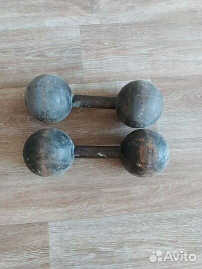 Гантели 10 кг