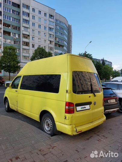 Volkswagen Transporter 2.5 МТ, 2008, 367 000 км