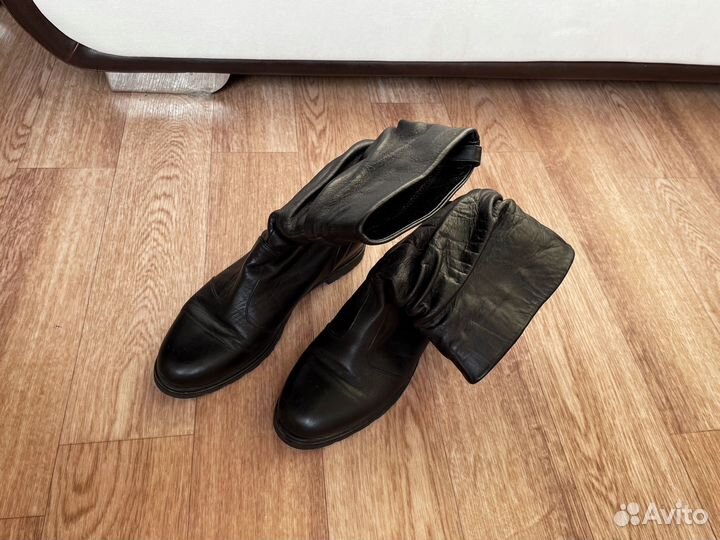Сапоги натуральная кожа