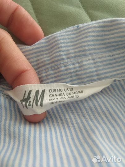 Платье-туника летнее для девочки H&m 140см