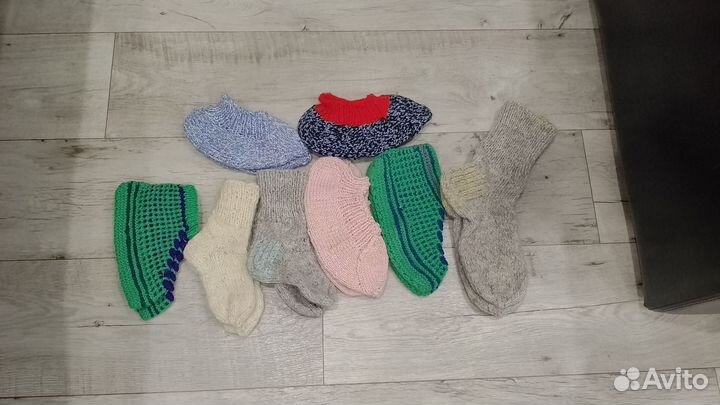Носки вязаные ручной работы женские