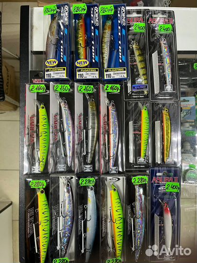 Воблеры Zip Baits,Jackall,OSP,itumo,Pontoons 21