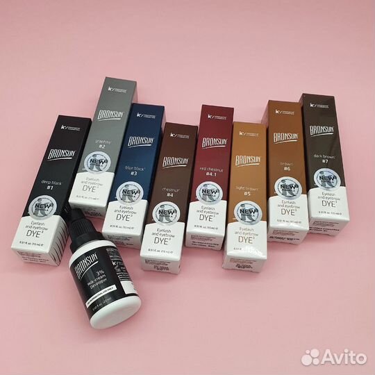 Гелевая краска для бровей Bronsun