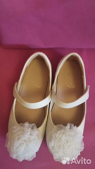Туфли для девочки праздничные 31 размер