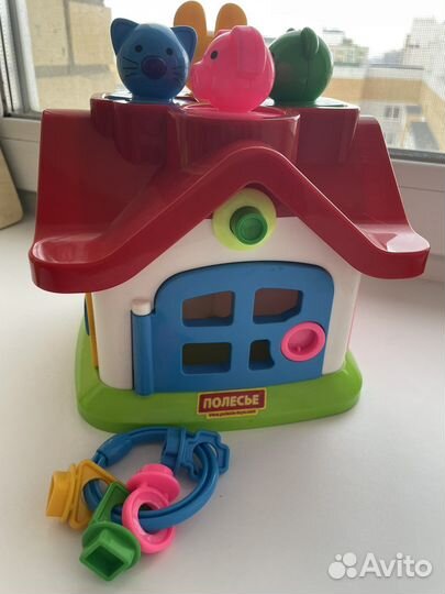 Домик сортер полесье