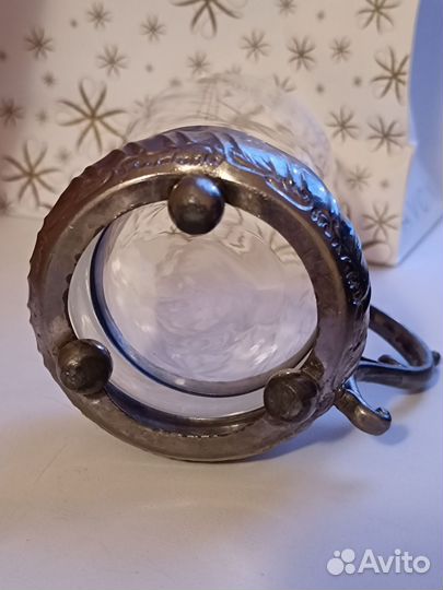 Подстаканник со стаканом СССР