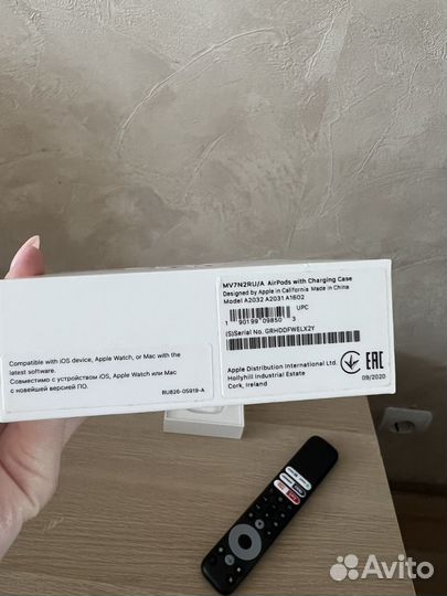 Беспроводные наушники apple airpods 2