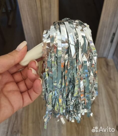 Султанчики, помпоны для танцев, чирлидинга