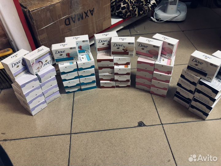 Шампунь для волос, мыло Dove