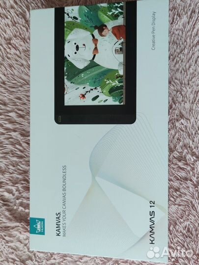 Графический планшет с экраном huion kamvas 12