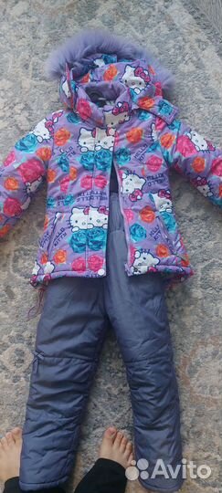 Горнолыжный костюм детский 122