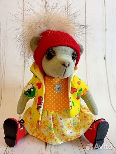 Плюшевый мишка. Тедди. Ручная работа