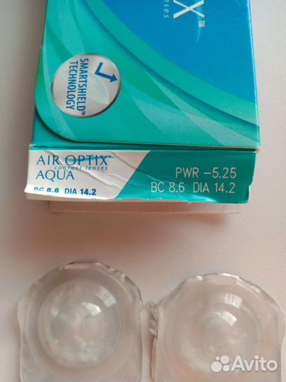Линзы контактные Air Optix Aqua Alcon