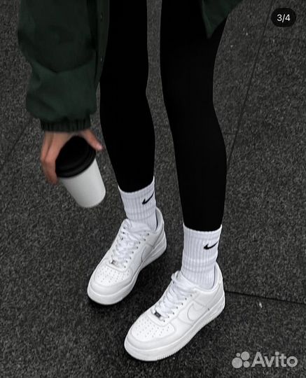Носки nike белые
