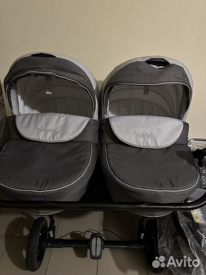 Коляска для двойни Indigo