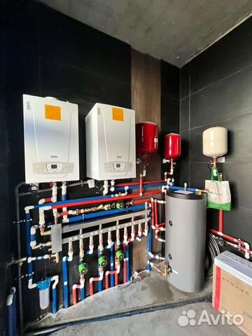 Монтаж системы отопления в доме с теплым полом