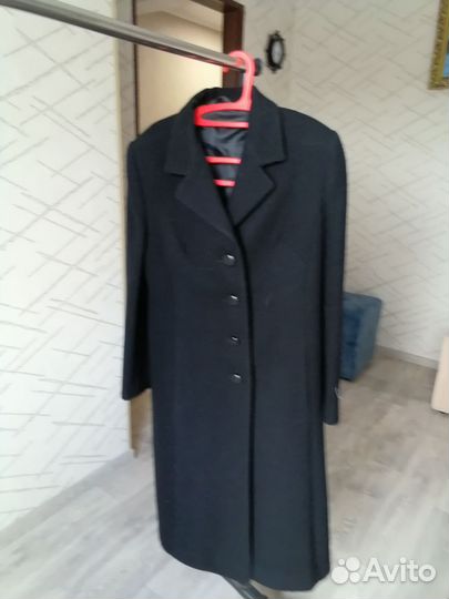 Пальто женское 48 чёрное
