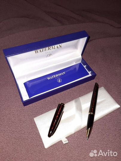 Ручка-роллер Waterman Carene Marine Amber GT