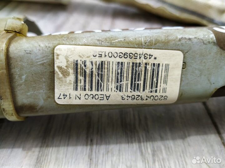 Подушка безопасности боковая левая Megane Меган 2