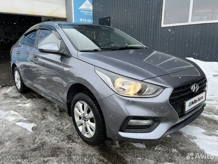 Hyundai Solaris 1.4 МТ, 2017, 145 000 км