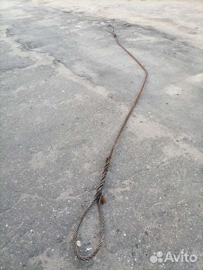 Трос грузовой буксировочный