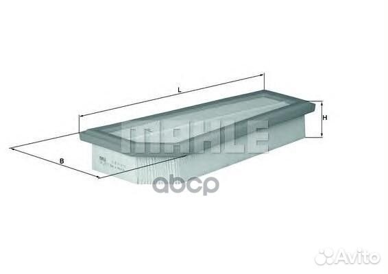 Фильтр воздушный LX2813 Mahle/Knecht