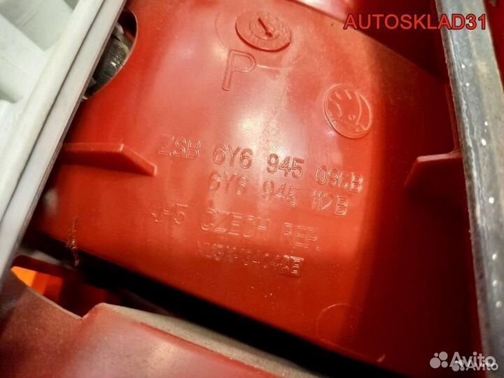 Фонарь задний правый Skoda Fabia 6Y6945096B