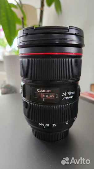 Объектив Canon ef 24-70mm f 2.8 L II usm