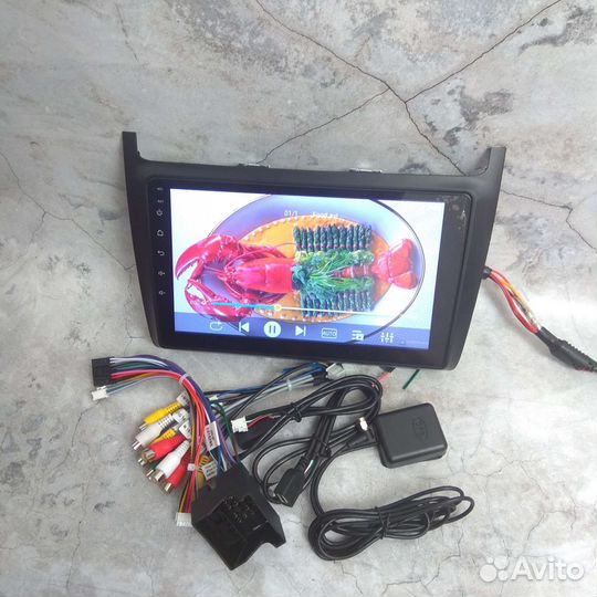 Штатная магнитола на volkswagen polo