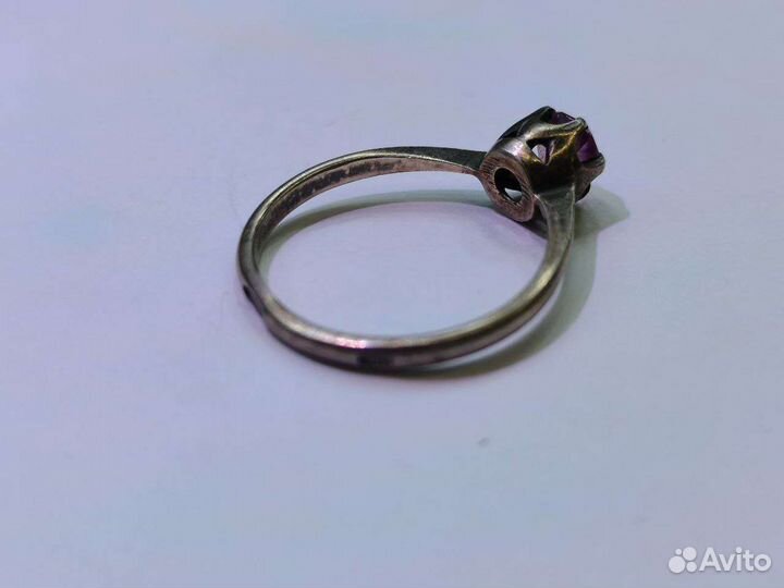 П.8193 Кольцо серебро 2гр 875 пр