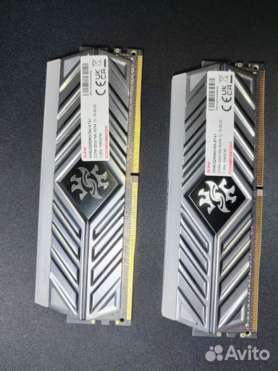 Оперативная память ddr4 16gb XPG(adata)
